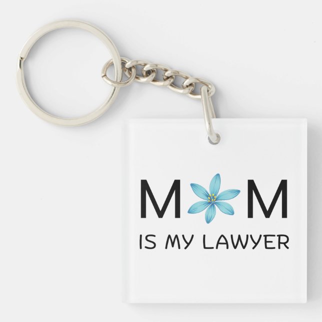  Aesthetic Botanical Design women's classic Key Ring (Front)