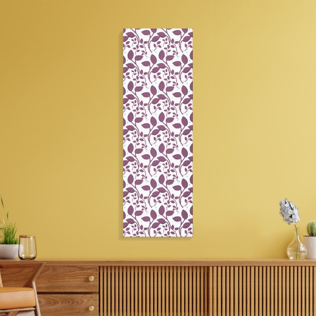 Aesthetic Botanical pattern  Canvas Print (Insitu(LivingRoom))