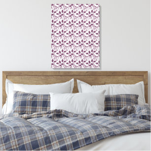Aesthetic Botanical pattern Canvas Print