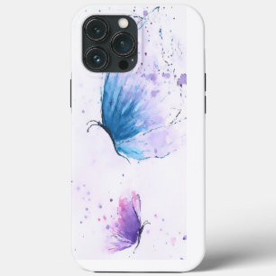 Aesthetic Butterfly Watercolour Iphone Case