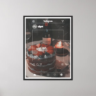 Aesthetic Cake Wall Art – Sweet Instagram Style De