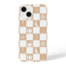 Aesthetic Christmas chequered Phone Case