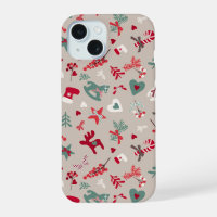 Aesthetic Christmas Pattern Tree Candy