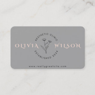 Aesthetic clinic business card