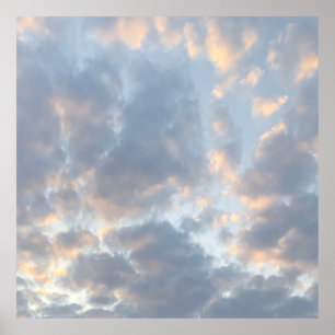 Aesthetic Clouds Prints,Posters Poster