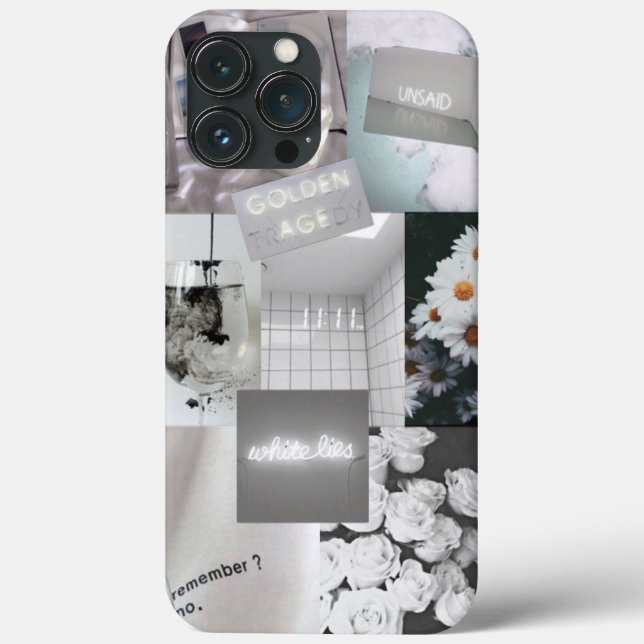 Aesthetic Collage Wallpaper Case-Mate iPhone Case (Back)