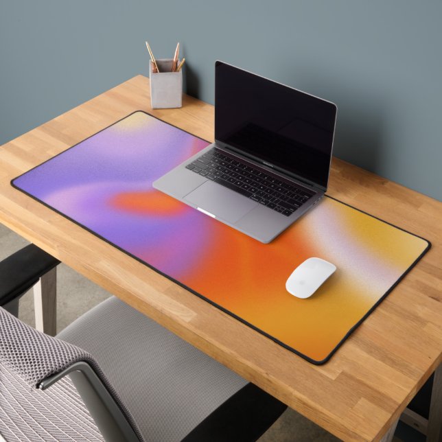 Aesthetic Colourful Positive Aura Gradient Desk Ma Mat (Office 2)