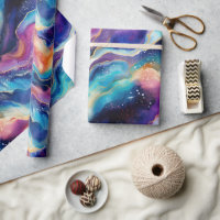 Aesthetic colourful rainbow agate modern glitter