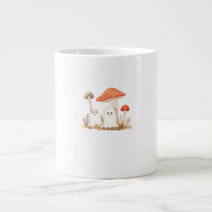Aesthetic Cottagecore Goblincore Mushroom Cute Spo Large Coffee Mug