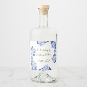 aesthetic cottagecore liquor bottle label