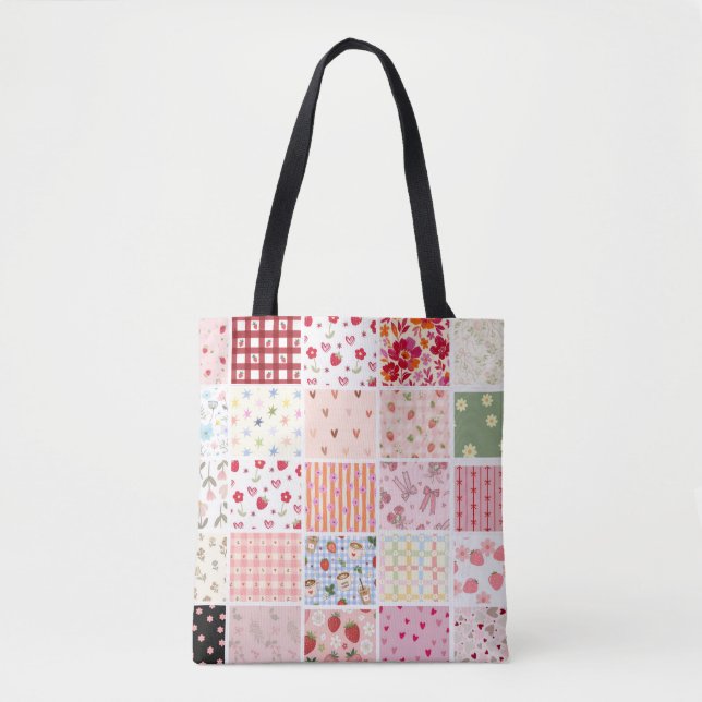 Aesthetic Cute Coquette Tote bag  (Front)