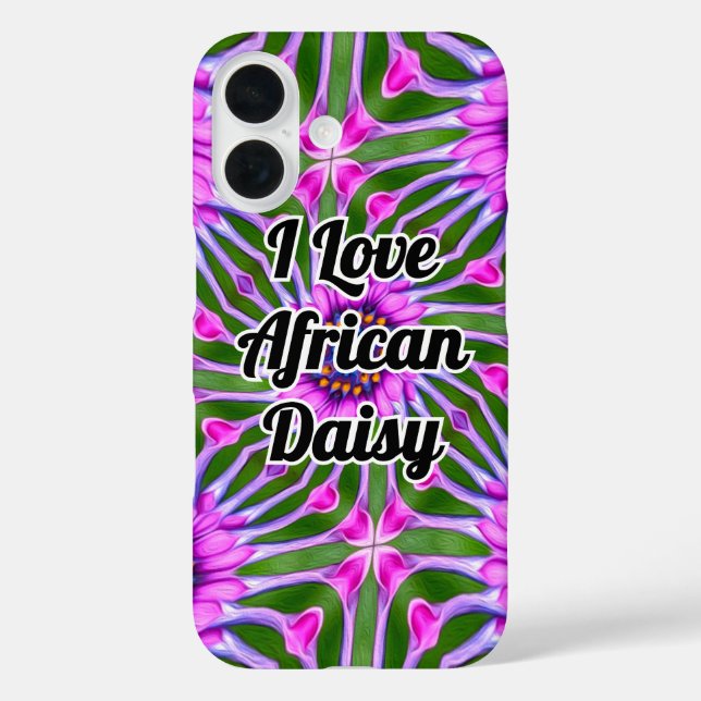 Aesthetic Daisy Pattern Case-Mate iPhone Case (Back)