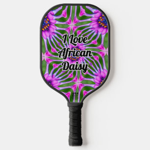 Aesthetic Daisy Pattern Pickleball Paddle