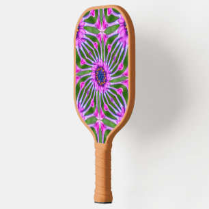 Aesthetic Daisy Pattern Pickleball Paddle