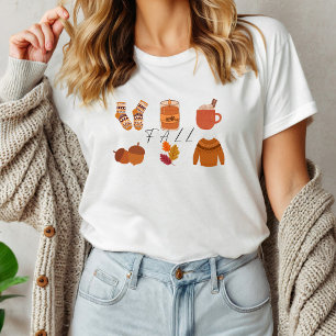 Aesthetic Fall Theme T shirt