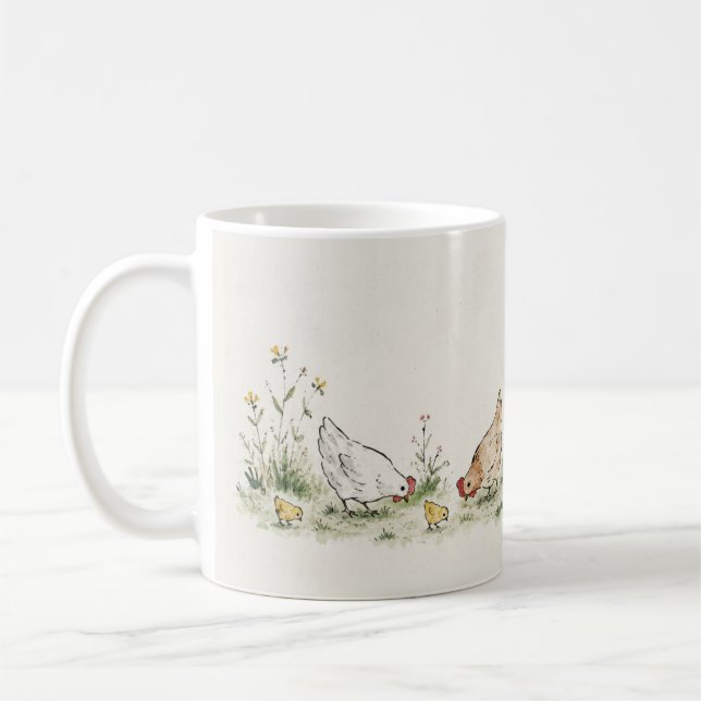 Aesthetic Farmhouse Inspired Mug for Everyday Use (Left)