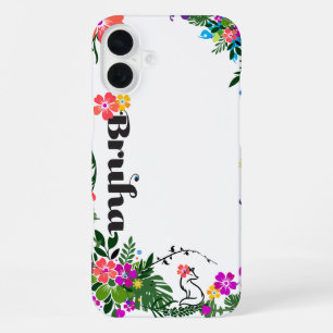Aesthetic Filipino 'Bruha' (Tagalog Slang) iPhone 16 Plus Case