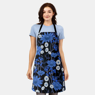 Aesthetic floral apron