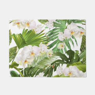 Aesthetic floral  doormat