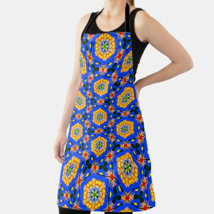 Aesthetic Floral Pattern Apron