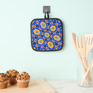 Aesthetic Floral Pattern Pot Holder