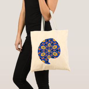Aesthetic Floral Pattern Tote Bag