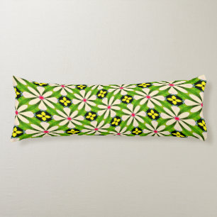 Aesthetic Flowers Pattern Body Cushion