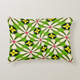 Aesthetic Flowers Pattern Decorative Cushion