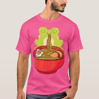 Aesthetic Frog Ramen T-Shirt