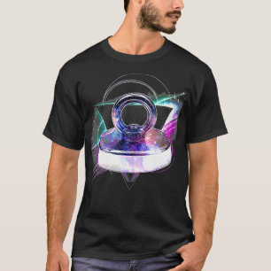 Aesthetic Galaxy Magnet Fishing  T-Shirt