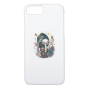 Aesthetic Goblincore And Cottagecore Mushroom Bota Case-Mate iPhone Case
