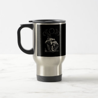 Aesthetic Goblincore And Cottagecore Mushroom Cozy Travel Mug