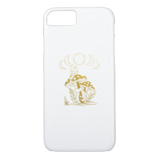 Aesthetic Goblincore And Cottagecore Mushroom Crea Case-Mate iPhone Case