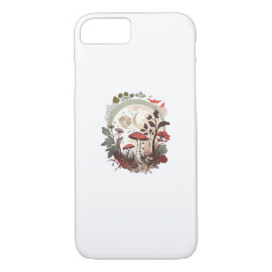 Aesthetic Goblincore And Cottagecore Mushroom Mini Case-Mate iPhone Case
