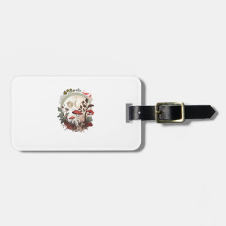 Aesthetic Goblincore And Cottagecore Mushroom Sere Luggage Tag