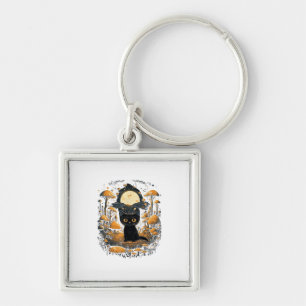 Aesthetic Goblincore And Cottagecore Under Mushroo Key Ring