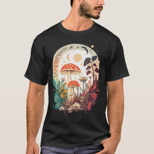 Aesthetic Goblincore And Dark Cottagecore Mushroom T-Shirt