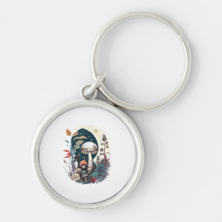 Aesthetic Goblincore Cottagecore Mushroom Botanica Key Ring