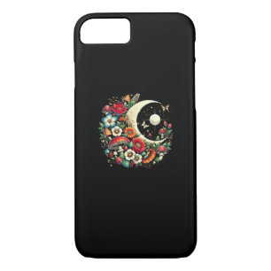 Aesthetic Goblincore Cottagecore Mushroom Funny Ar Case-Mate iPhone Case