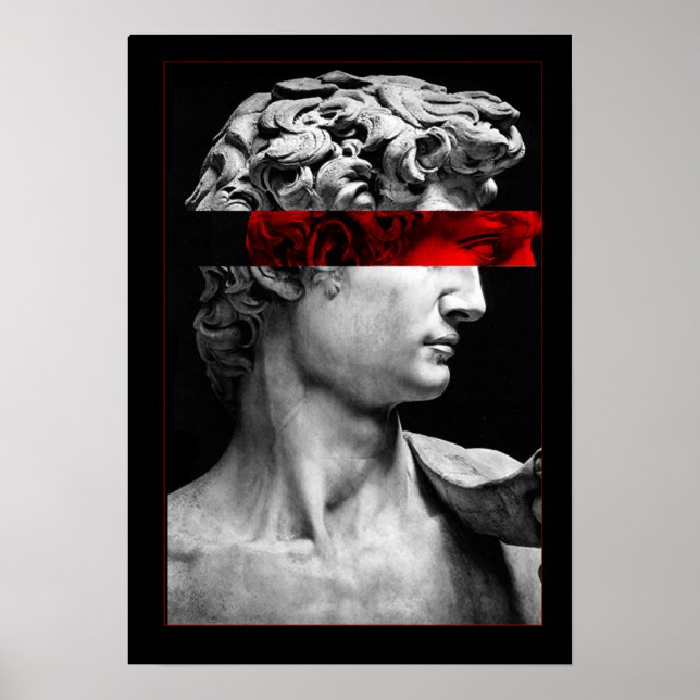 aesthetic greek statue poster (Front)