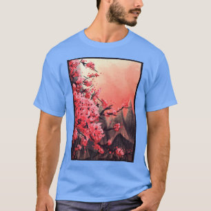 Aesthetic Japanese Blossom Vintage Cherry Flower T-Shirt