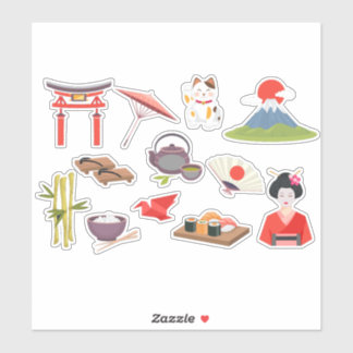 Aesthetic Japanese Japan Oriental Stickers