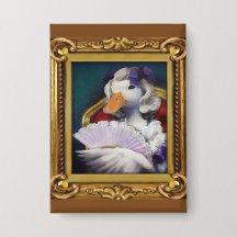 Aesthetic Lady Duck Picture Frame