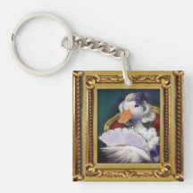 Aesthetic Lady Duck Picture Frame