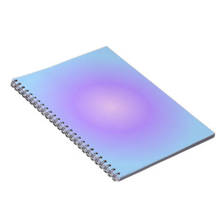 Aesthetic Lavender Pink Gradient Notebook