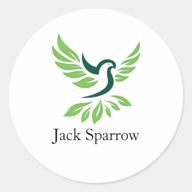 Aesthetic Minimal Sticker (Front)