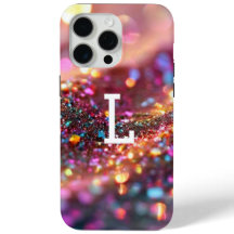 Aesthetic Monogrammed Glitter Luxury