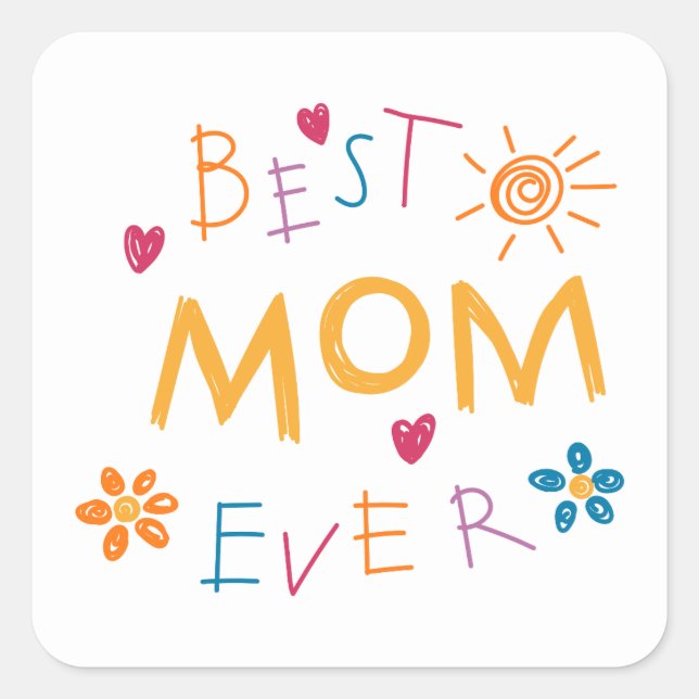 Aesthetic Mum Sticker | raising tiny humans (Front)