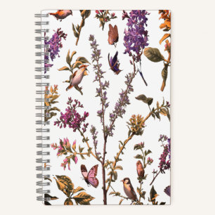 Aesthetic Nature Notebook – Butterfly Branches 