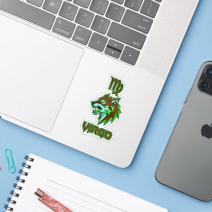 Aesthetic Neon Green Virgo Zodiac
